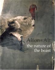 Cover of: Alfons Alt: The Nature of the Beast