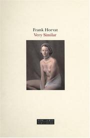 Cover of: Frank Horvat: Very Similar