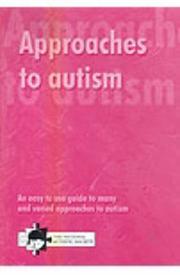 Cover of: Approaches to Autism by National Autistic Society