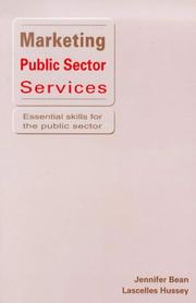 Cover of: Marketing Public Sector Services (Essential Skills for the Public Sector)
