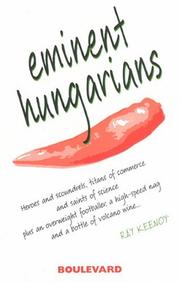 Cover of: Eminent Hungarians by Ray Keenoy