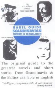 Cover of: Babel Guide Scandinavian: Fiction in Translatiion (Babel Guides to Literature in English Translation)