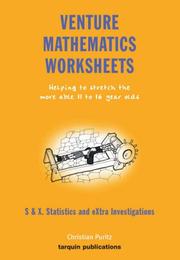 Cover of: Statistics And Extra Investigations: Helping to Stretch the More Able 11 to 16 Year Olds (Venture Mathematics Worksheets)