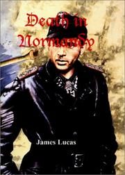 Cover of: Death in Normandy by James Sidney Lucas