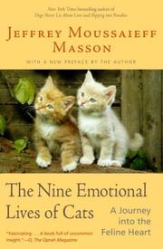 Cover of: The Nine Emotional Lives of Cats: A Journey Into the Feline Heart