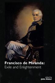 Cover of: Francisco De Miranda by John Maher