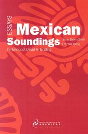 Cover of: Mexican Soundings: Essays in Honour of David A. Brading