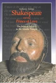 Cover of: Shakespeare and the Prince of Love by Anthony Arlidge