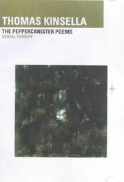 Cover of: Thomas Kinsella: The Peppercanister Poems