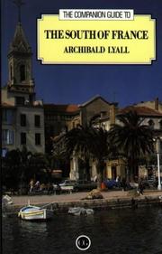 Cover of: The Companion Guide to the South of France (Companion Guides)