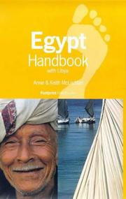 Cover of: Egypt handbook: with Eastern Libya