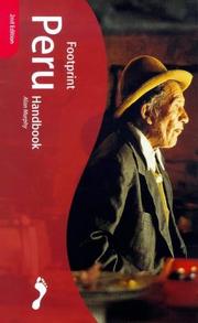 Cover of: Peru handbook