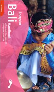 Cover of: Footprint Bali & Eastern Isles Handbook (Footprint Bali Handbook) by Liz Capaldi