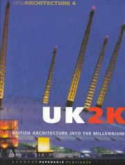 Cover of: New Architecture 4 UK2K - British Arch (New Architecture) by A. Papadakes