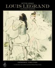 Cover of: Louis Legrand: Catalogue Raisonne