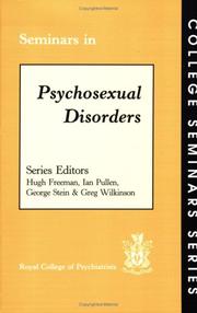 Cover of: Seminars in Psychosexual Disorders (College Seminars Series)