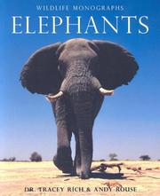 Cover of: Elephants (Wildlife Monographs)