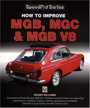 How to Improve MGB, MGC and MGB V8 (Speedpro) by Roger Williams - undifferentiated