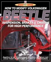 Cover of: How to Modify Volkswagen Beetle: Suspension, Brakes & Chassis for High Performance (Speedpro)