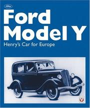 Cover of: Ford Model "Y": Henry's Car for Europe (Car & Motorcycle Marque/Model)