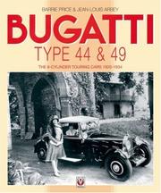 Cover of: Bugatti The 8-Cylinder Touring Cars 1920-1934 TYPES 28,30,38,38a,44 &49