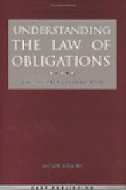 Cover of: Understanding the Law of Obligations by Andrew Burrows
