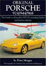Cover of: Original Porsche 924/944/968: The Guide to All Models 1975-95 Including Turbos and Limited Edition (Original Series)
