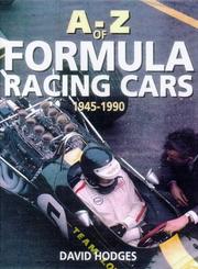 Cover of: A-Z of Formula Racing Cars by David Hodges