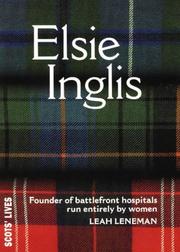 Cover of: Elsie Inglis by Leah Leneman