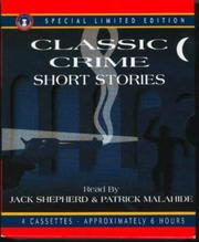Front cover of Classic Crime Short Stories by Unknown