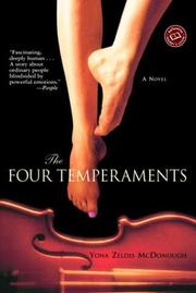 Cover of: The Four Temperaments by Yona Zeldis McDonough