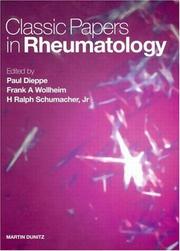 Cover of: Classic Papers in Rheumatology