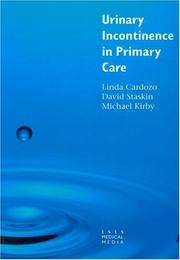 Cover of: Urinary Incontinence in Primary Care