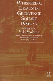 Cover of: Whispering Leaves in Grosvenor Square 1936-37