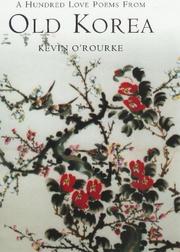 Cover of: A Hundred Love Poems From Old Korea