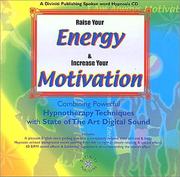Cover of: Raise Your Energy & Motivation by Glenn Harrold