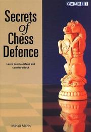 Cover of: Secrets of Chess Defence | Mikail Marin