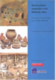 Cover of: Roman Pottery Production in the Walbrook Valley: Excavations at 20-28 Moorgate, City of London, 1998-2000 (Molas Monograph)