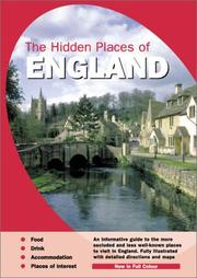 Cover of: The Hidden Places of England (Hidden Places)