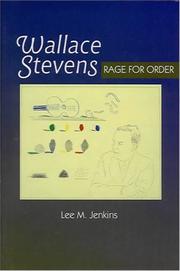 Cover of: Wallace Stevens: rage for order