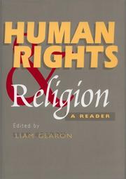 Cover of: Human Rights & Religion by Liam Gearon
