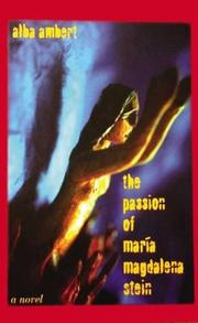 Cover of: The Passion of María Magdalena Stein