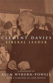 Cover of: Clement Davies by Alun Wyburn-Powell