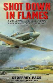 Cover of: SHOT DOWN IN FLAMES by Geoffrey Page