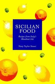 Cover of: Sicilian Food by Mary Taylor-Simeti, Mary Taylor-Simeti