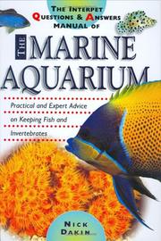 Cover of: Interpet Questions and Answers Manual of the Marine Aquarium