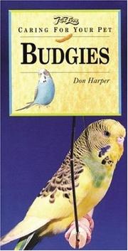 Cover of: Budgies (Pet Care)