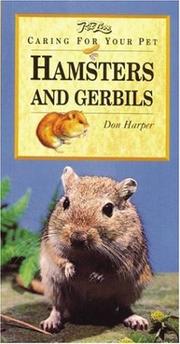 Cover of: Hamsters And Gerbils (Caring for Your Pet)
