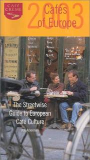 Cover of: Cafes of Europe 2003