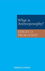 Cover of: What Is Anthroposophy? | Temple Lodge Publishing